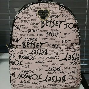 No Tags. Betsey Johnson bag "back pack"